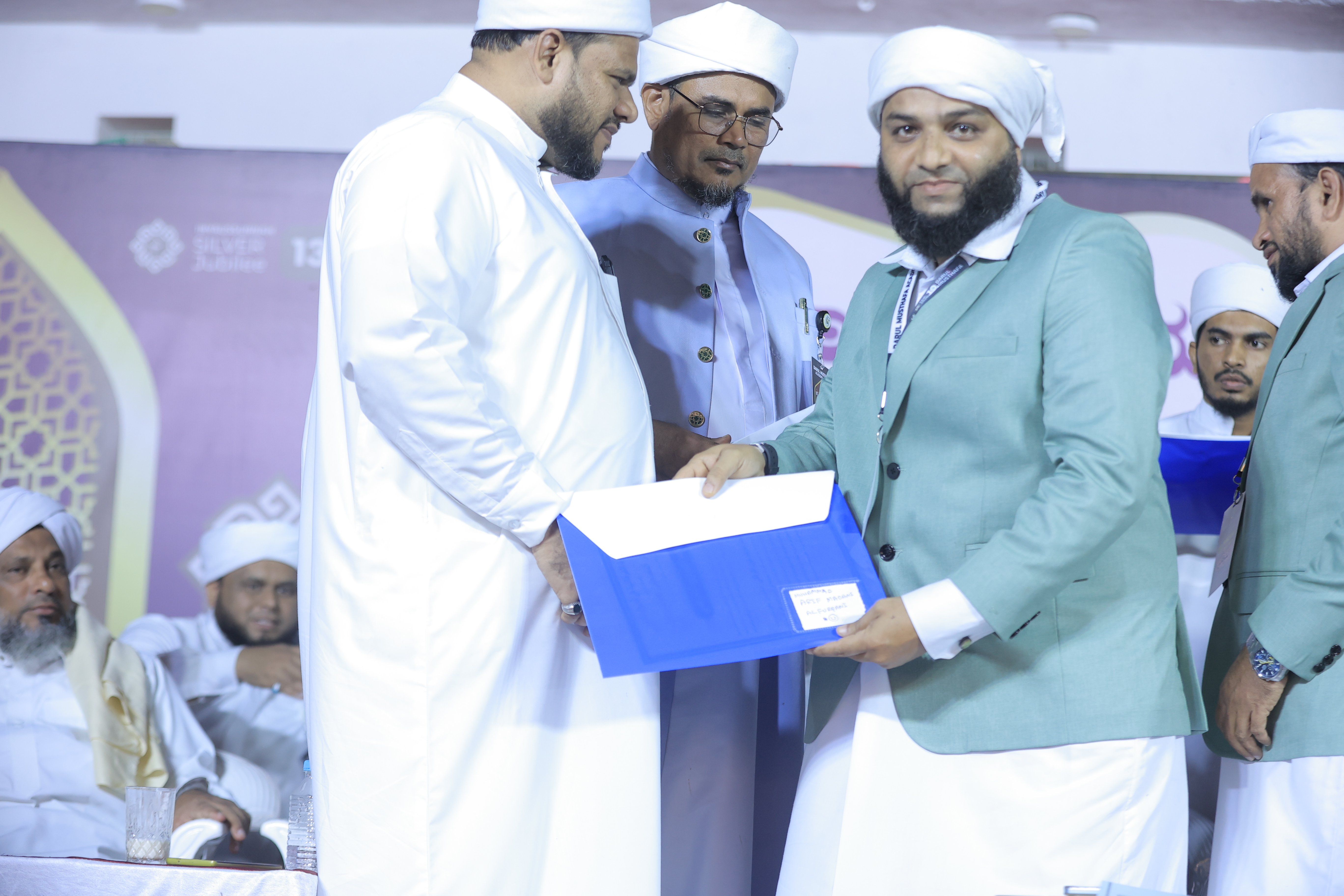 Scholars and students gathering