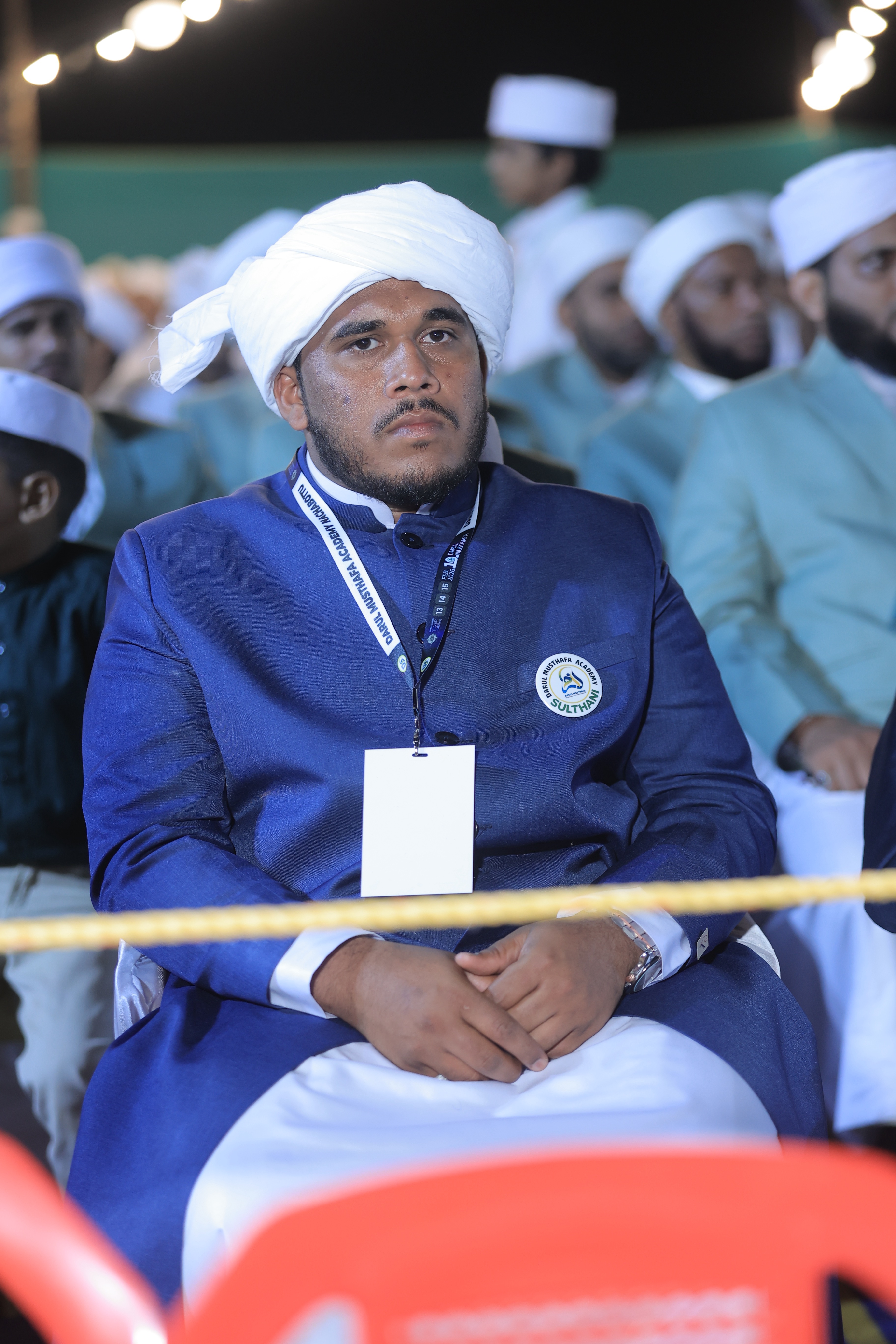 Guests of honor on stage